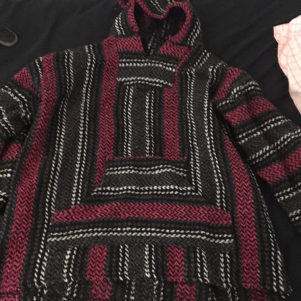 poncho sweater